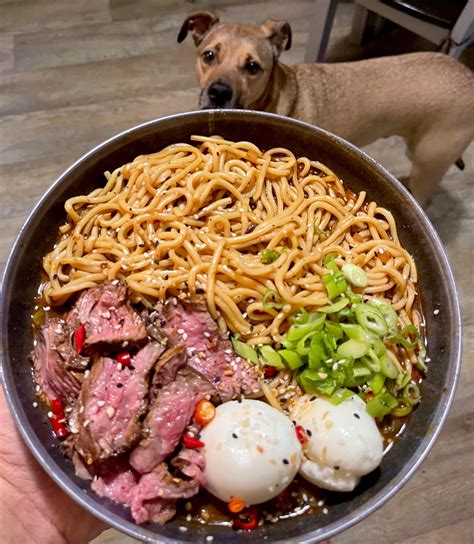 Now Recipes [homemade] Spicy Beef Ramen