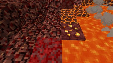 When You Use The Old Minecraft Textures The New Nether Gold Ore Doesnt