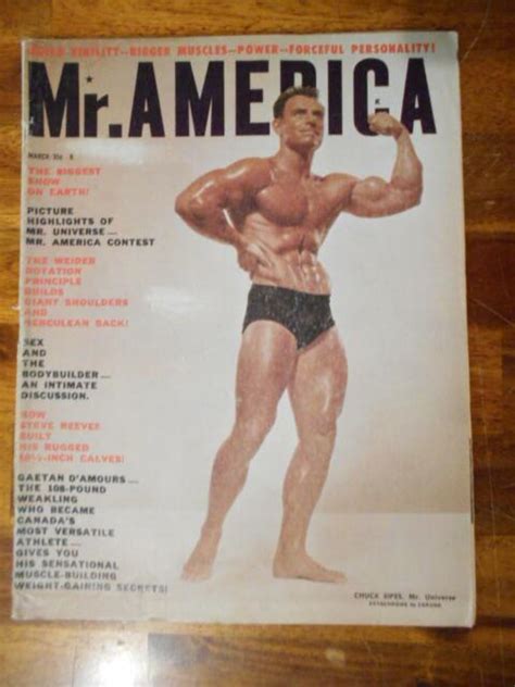 Mr America Bodybuilding Muscle Magazine Chuck Sipes 3 61 Ebay
