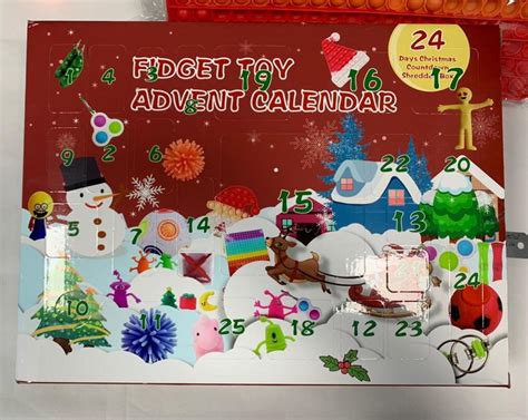 Fidget Toy Advent Calendar Etsy