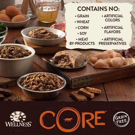 This recipe is a super premium, complete food for your dog. Wellness CORE Natural Grain Free Dry Dog Food at dogmal.com