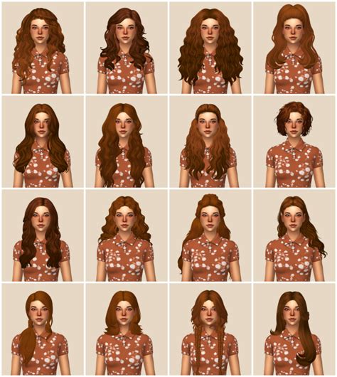 Sims 4 Clayified Hair On Tumblr