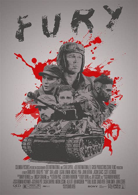 We have found the following website analyses that are related to fury movie poster. Fury by Mark Hyland - Home of the Alternative Movie Poster ...