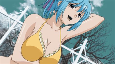 Kurono Kurumu Rosariovampire Frilled Swimsuit Animated Animated