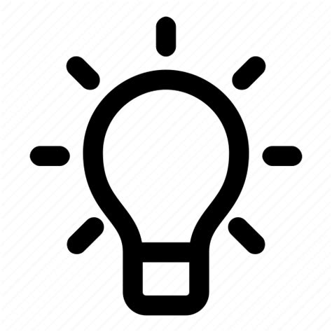 Brainstorm, bulb, idea, lamp, think icon