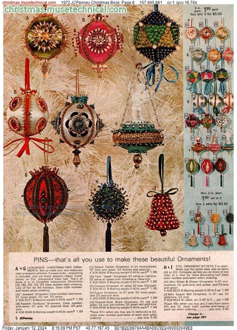 1972 Jcpenney Christmas Book Page 6 Catalogs And Wishbooks
