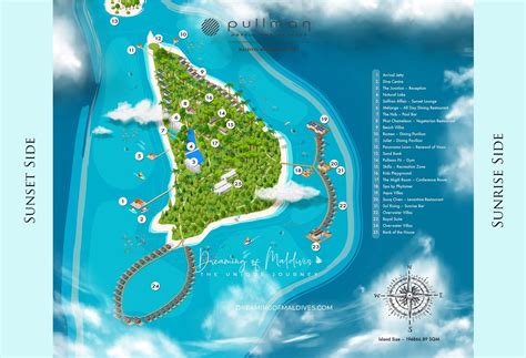 Pullman Maldives Maamutaa Resort Map Pullman Resort Island Map