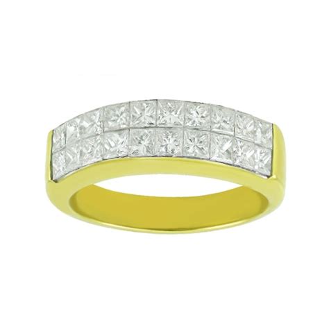 Princess Cut Diamond Anniversary Ring
