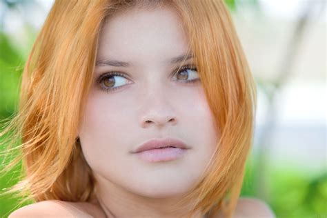 Women Redhead Brown Eyes Nature Violla A HD Wallpapers Desktop And Mobile Images Photos