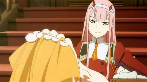 Darling In The Franxx Zero Two Hiro Zero Two With Brown