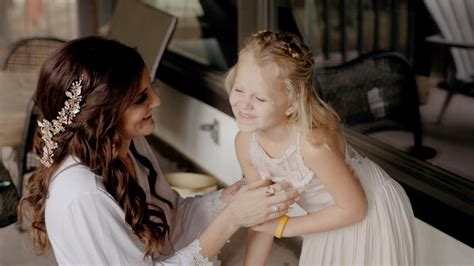 Brides Vows To Her Step Daughter Will Make You Cry Intimate Boho Wedding Video Youtube