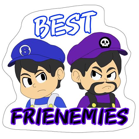 Smg4 And Smg3 Being Frienemies I Made Stuff With This Design Over On