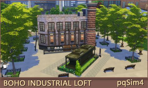 No Cc Boho Industrial Loft Sims 4 Speed Build And Download