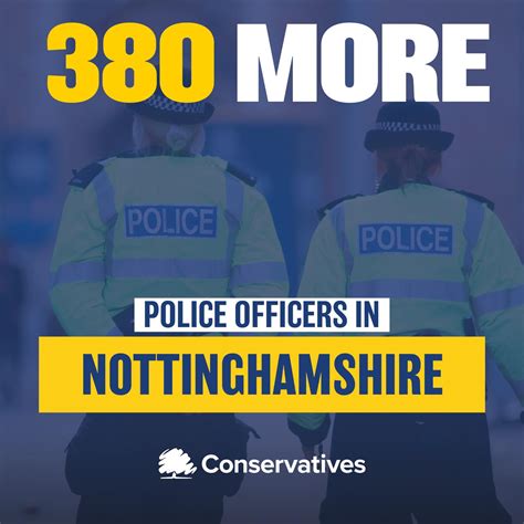Tom Randall Mp Welcomes News Of 380 Extra Police Officers Across Nottinghamshire Thanks To