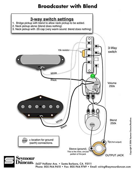 Wiring Diagrams Telecaster Electric Guitar