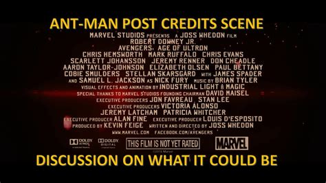 Ant Man Post Credits Scene Speculation Youtube