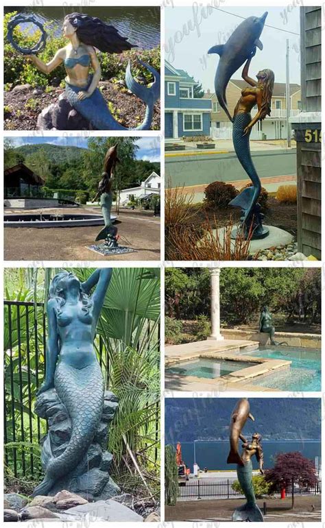 9 Most Popular Bronze Mermaid Statues All Over The World