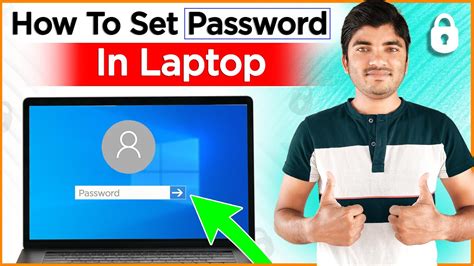 How To Set Password In Laptop Windows 10 🔒 Laptop Me Password