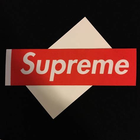 Supreme Supreme Box Logo Sticker Grailed