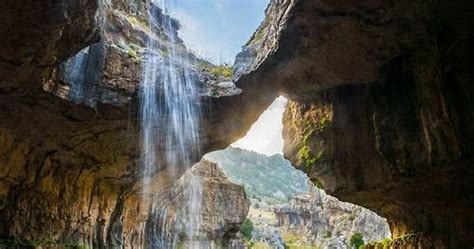 Baatara Gorge Waterfall Lebanon Totaly Outdoors