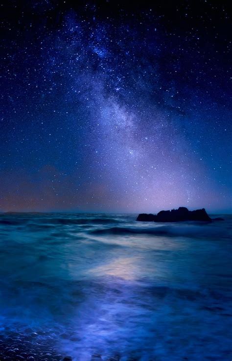 Milky Way Over Mediterranean Sea By Albena Markova Photo