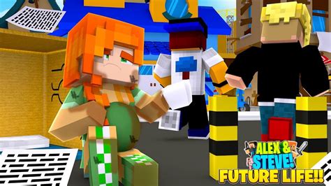 Pregnant Teen Alex Is Dumped And Homeless Minecraft Alex And Steve Future