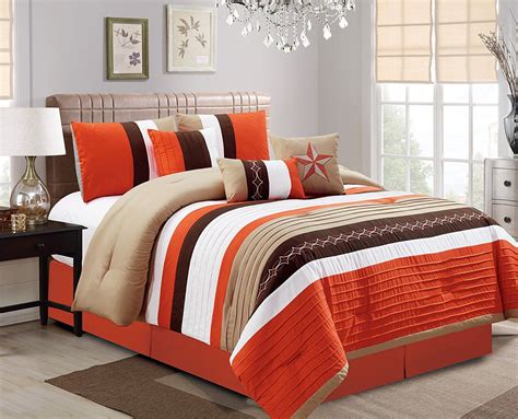 The perfect comforter set is soft, warm, and durable. Amazon.com: Luxlen 7 Piece Bed in bag Comforter Set ...