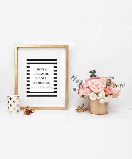 Charm And Gumption Dreamer Doer Thinker Print Zulily The Dreamers