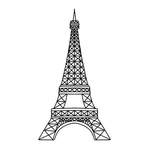 Top 40 Imagen Eiffel Tower White Background Vn