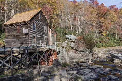 Free Photo Grist Mill Glade Creek Coopers Mill West Virginia