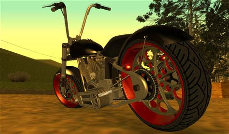 The design of the zombie chopper is based on a harley davidson fat bob custom, iron 883. GTA San Andreas GTA V Western Motorcycle Zombie Chopper ...
