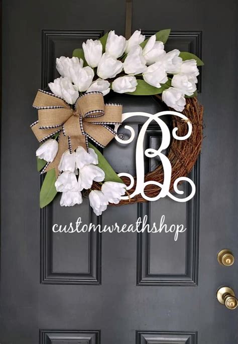 Spring Wreaths Front Door Wreaths Easter Wreaths Wreaths | Etsy | Door wreaths diy, Front door ...
