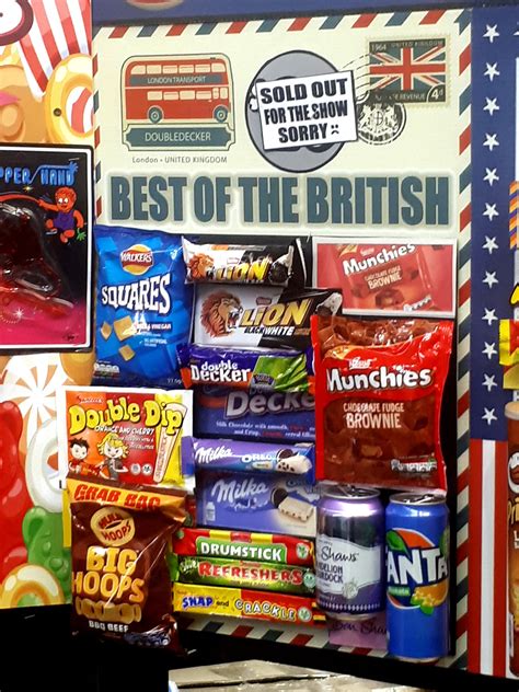 The Contents Of The Best Of British Showbag At The Sydney Royal Easter Show Rcasualuk