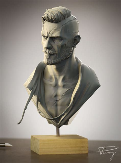 julien desroy mononoke warcraft crossover character design character art sculpture art