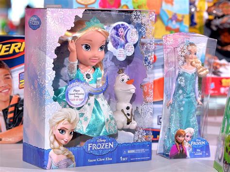 Frozens Elsa Tops Girls Christmas Lists Over Barbie Disney Frozen