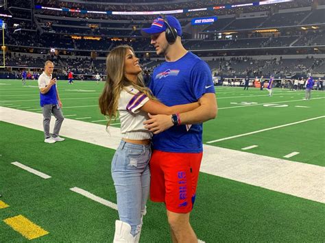 Josh Allens Stunning Girlfriend Brittany Williams Makes Shock Admission And Says Qb Ghosted Me