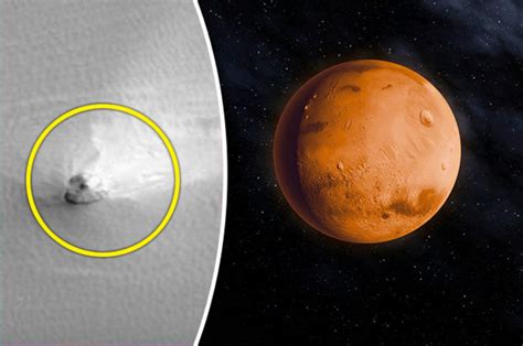 Alien News Boffins Spot Spacecraft Crashed On Surface Of Mars