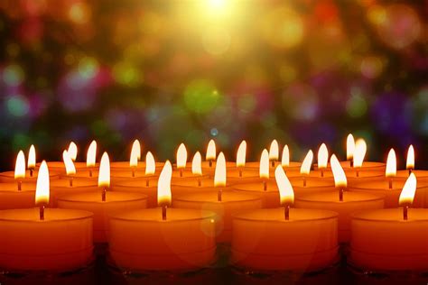 Hd Wallpaper Candles Candlelight Lights Evening Advent Christmas