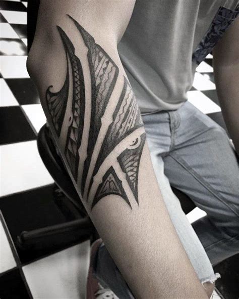 60 Tribal Forearm Tattoos For Men Manly Ink Design Ideas Tatts For