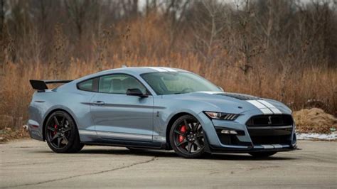 Rare 2022 Ford Shelby Gt500 Heritage Edition Selling At Mecum Glendale