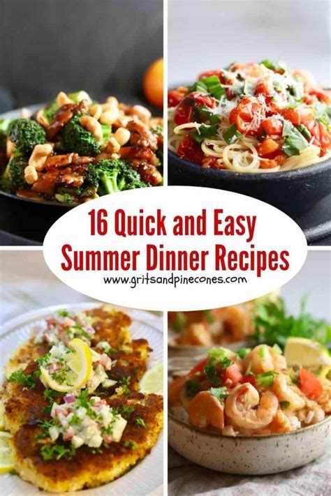 50 Easy Summer Dinner Ideas To Keep You Cool Recipe Vegan Recipes