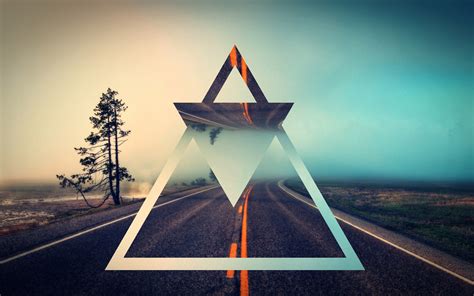 Geometry Road Polyscape Wallpapers Hd Desktop And Mobile Backgrounds