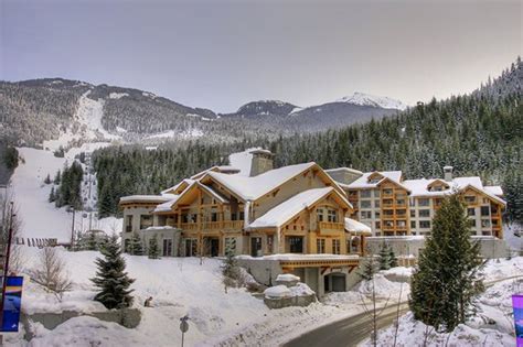 Whistler Luxury Hotel Ski In Ski Out First Tracks Lodge Winter Exterior