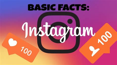 Basic Facts Instagram Youtube