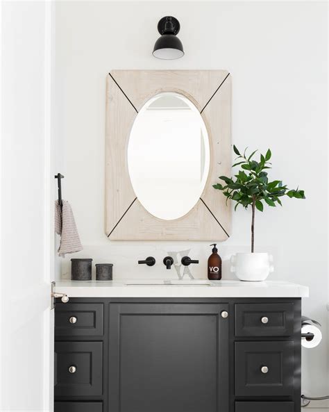 Bathroom mirror designed for mounting on the wall. Our Favorite Decorative Bathroom Mirrors | Bathroom mirror ...