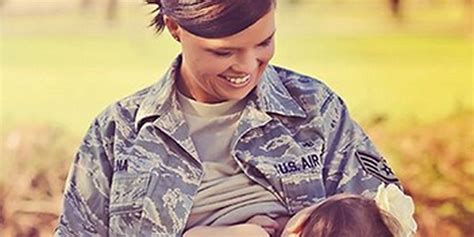 Military Criticizes Breastfeeding Moms In Uniform