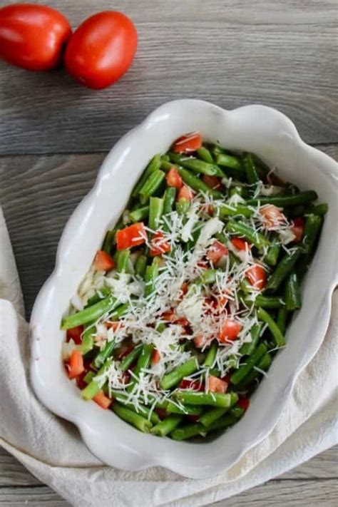 Simple Cold Green Beans Salad Organized Island