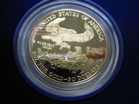 1986 American Eagle 50 1 Ounce Proof Gold Bullion Coin W