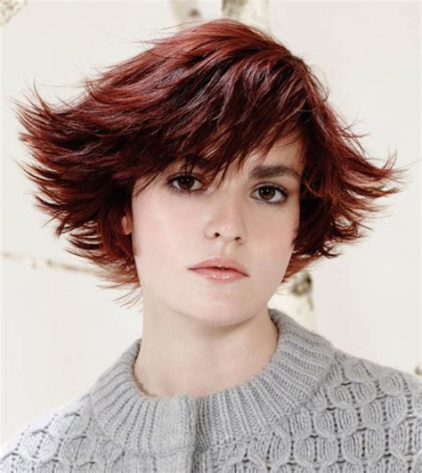 Hair Fashion With Bright Hair Colors Bobs Pixies And Male Haircuts