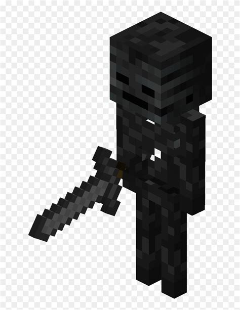 Download Minecraft Wither Skeleton Clipart Png Download Pikpng